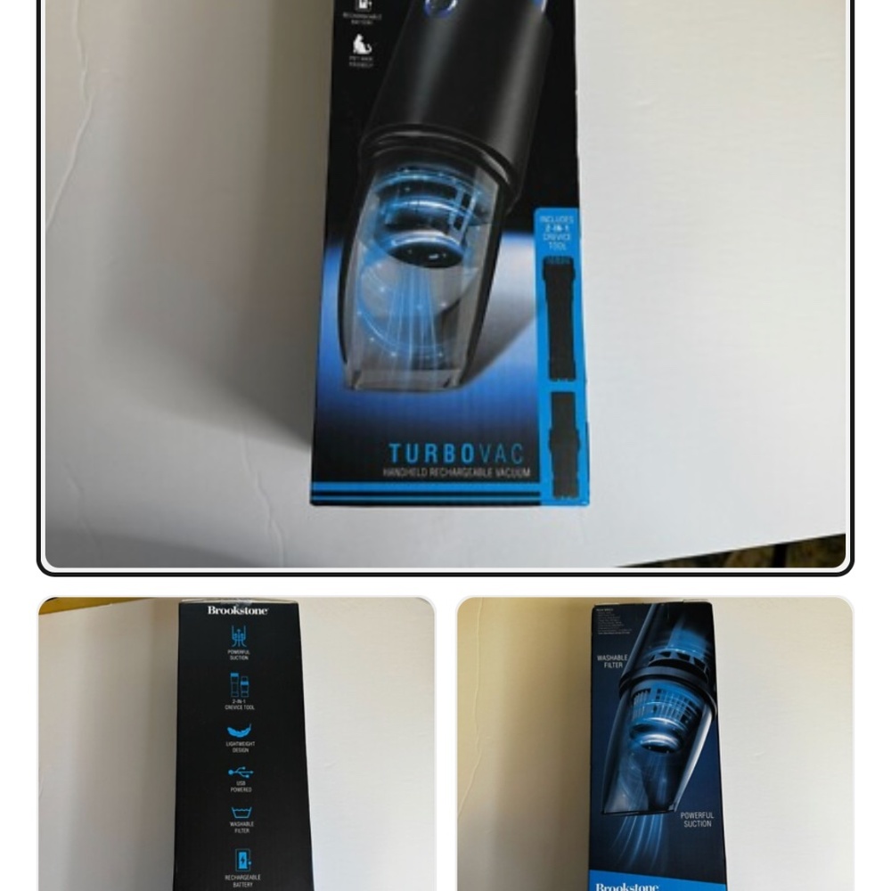 Brookstone turbovac